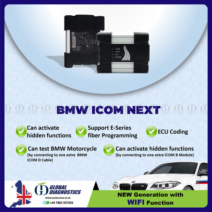 BMW ICOM A3 NEXT Diagnostic Tools with Software