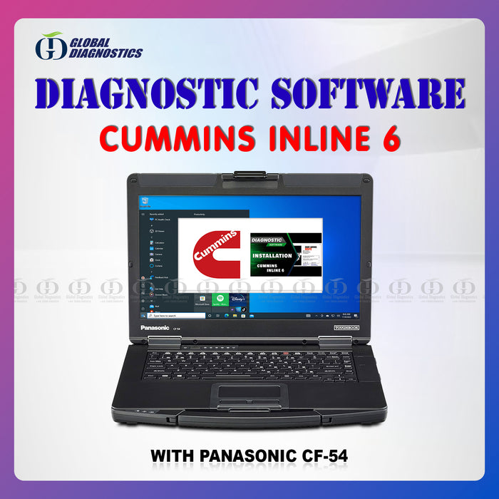 Cummins Inline 6 Diagnostic Software with Laptop