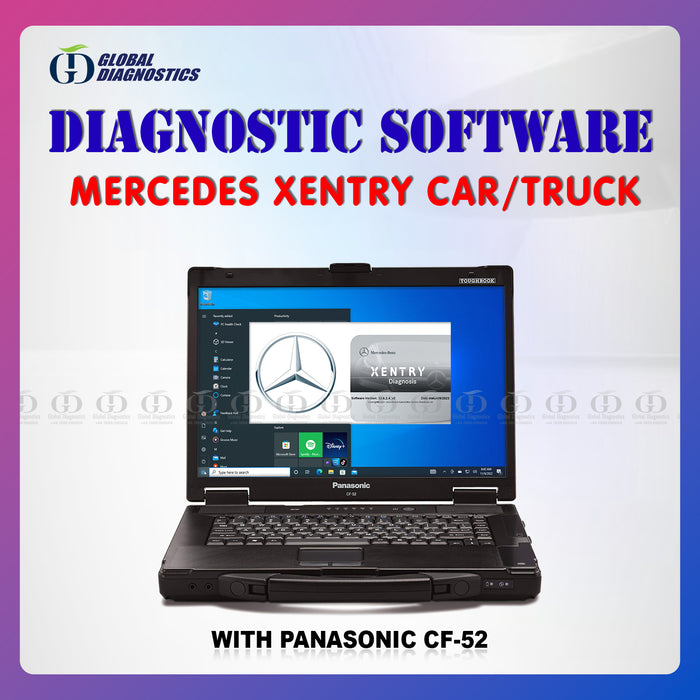 MERCEDES XENTRY DIAGNOSTIC SOFTWARE with Laptop