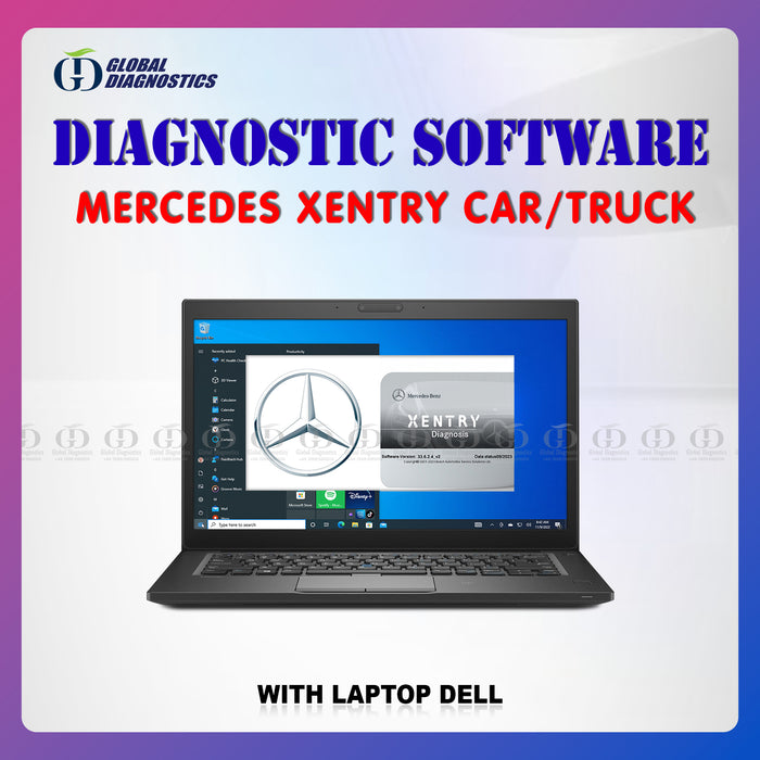 MERCEDES XENTRY DIAGNOSTIC SOFTWARE with Laptop