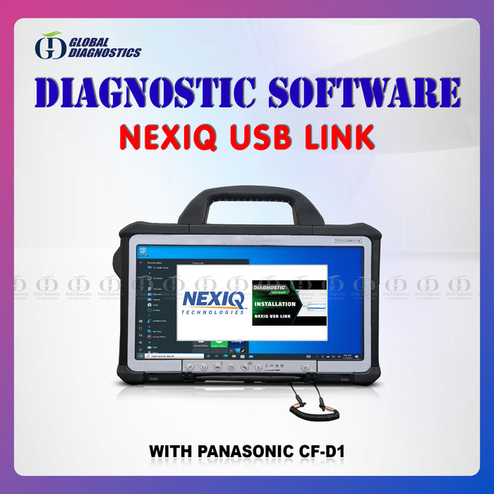 NEXIQ E-TECHNICIAN Diagnostics Software with Laptop