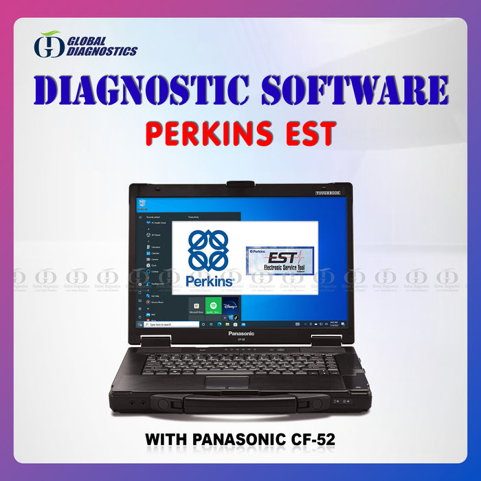 PERKINS EST Diagnostics Software with Laptop