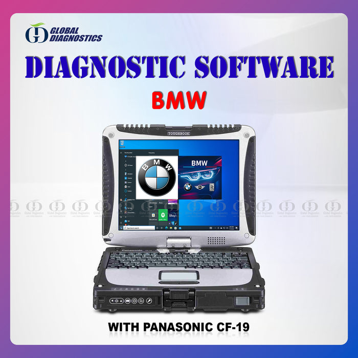 BMW ISTA Diagnostics Software with Laptop
