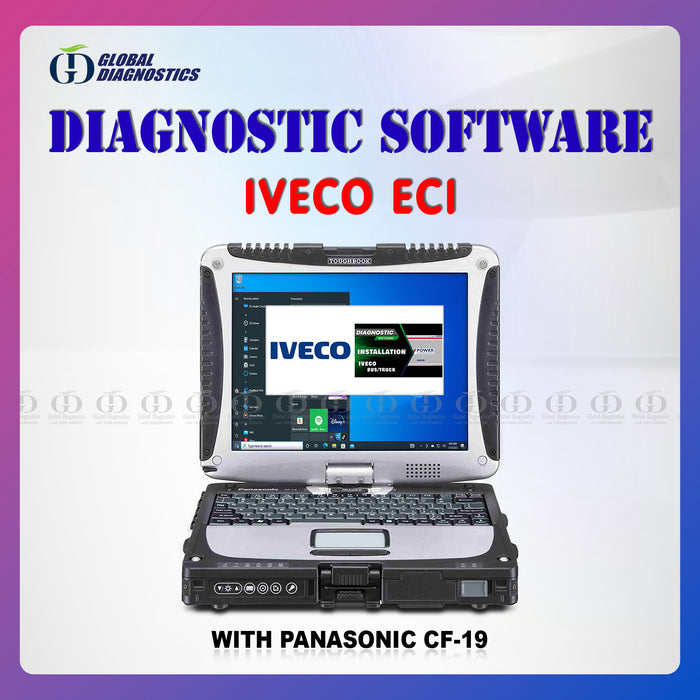 IVECO ELTRAC EASY Diagnostics Software with Laptop