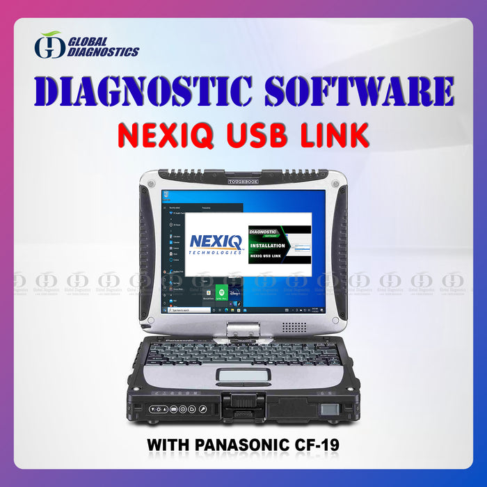NEXIQ E-TECHNICIAN Diagnostics Software with Laptop