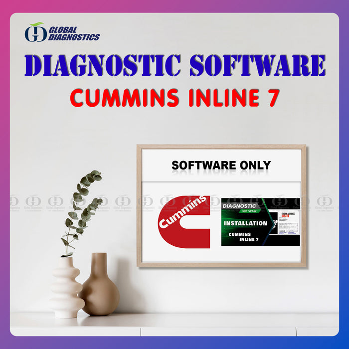Cummins Inline 7 Diagnostic Software with Laptop