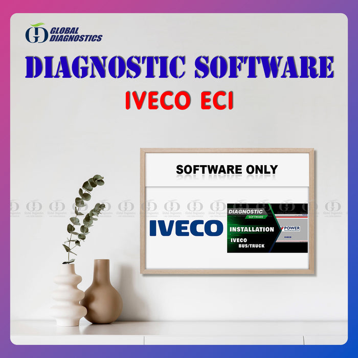 IVECO ELTRAC EASY Diagnostics Software with Laptop