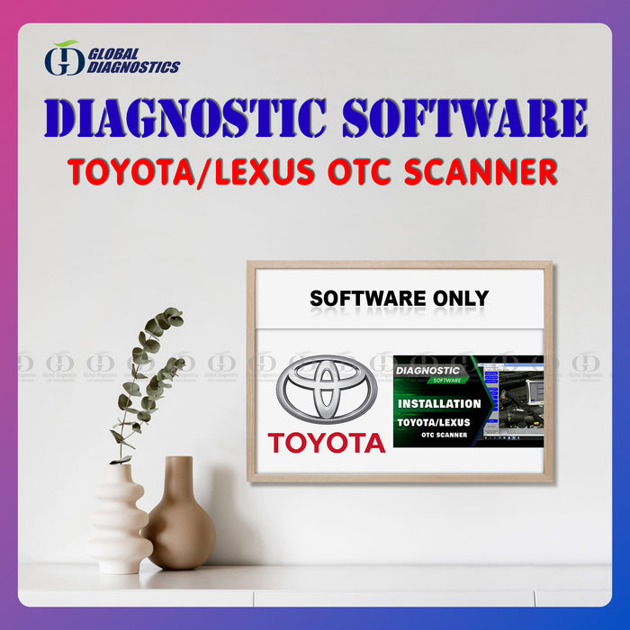 OTC SCANNER FOR TOYOTA/LEXUS Diagnostics Software with Laptop