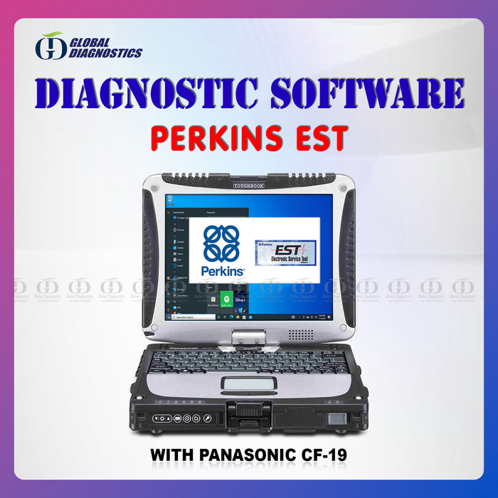 PERKINS EST Diagnostics Software with Laptop