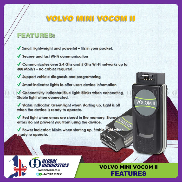 VOLVO Original Mini Vocom II Full System