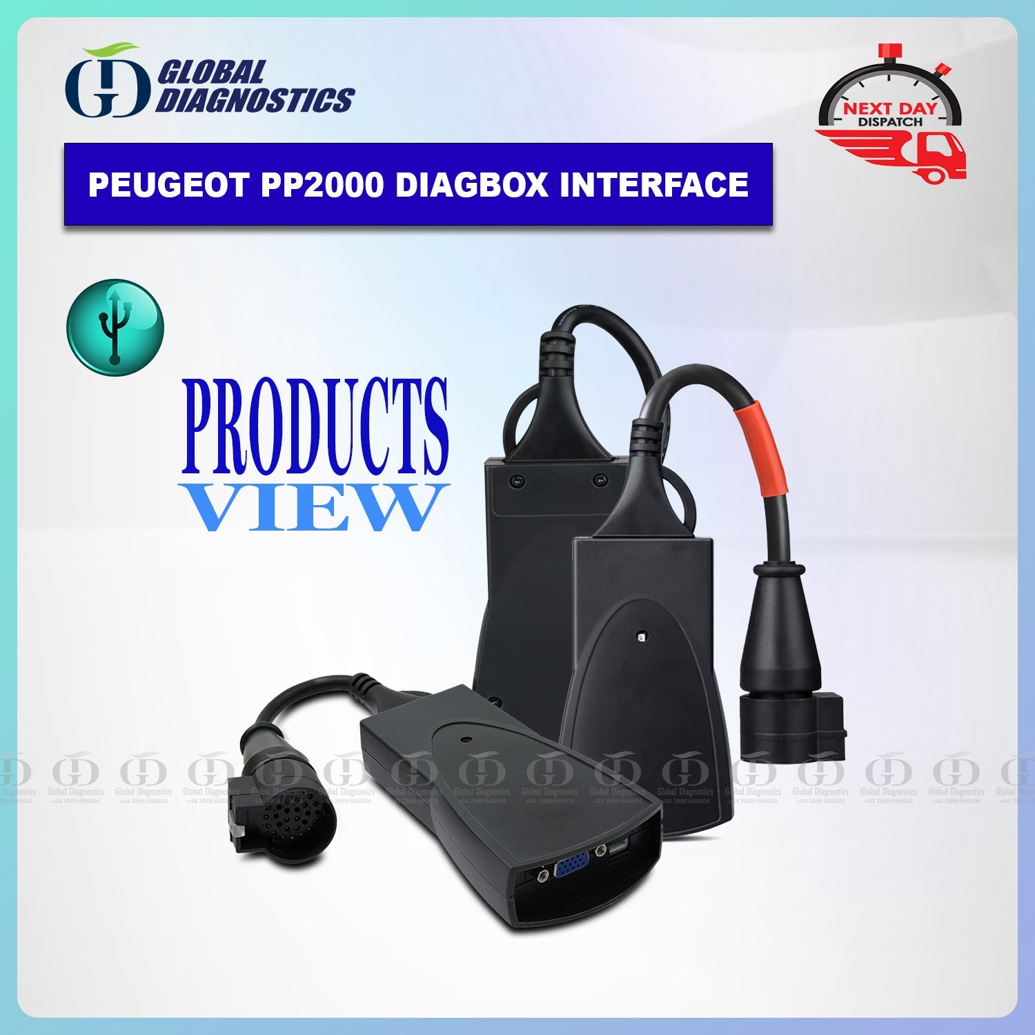 PEUGEOT PP2000 Diagbox Interface Full System