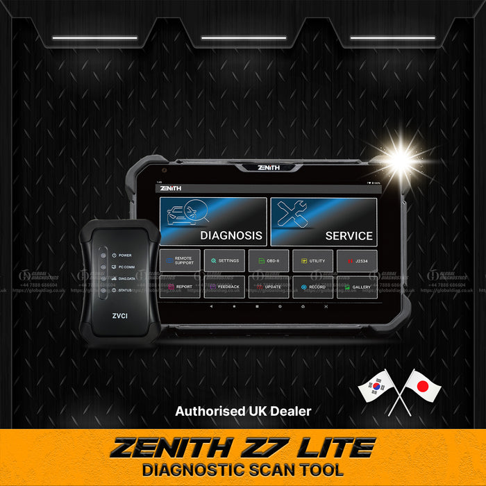 Herramienta de diagnóstico y escaneo ZENITH Z7 LITE 