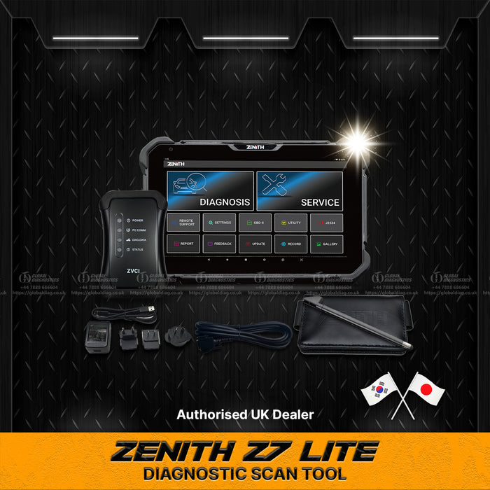 Herramienta de diagnóstico y escaneo ZENITH Z7 LITE 