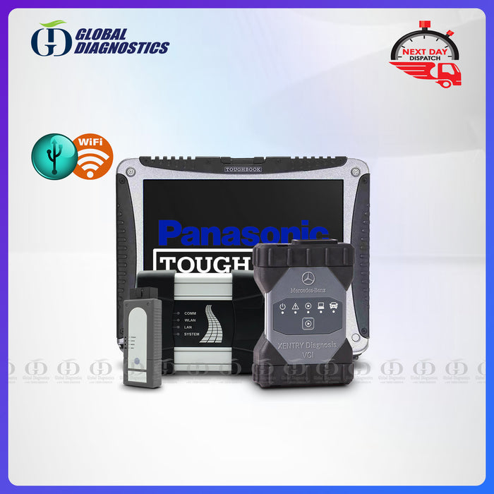 3-IN-1 MERCEDES C6 STAR XENTRY + BMW ICOM + ODIS VAG Diagnostic Tools Full System
