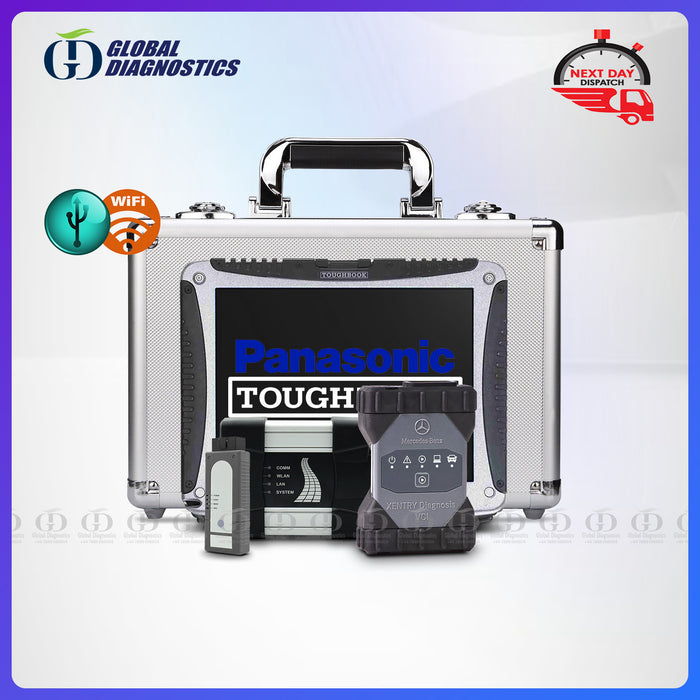 3-IN-1 MERCEDES C6 STAR XENTRY + BMW ICOM + ODIS VAG Diagnostic Tools Full System with Flight Case