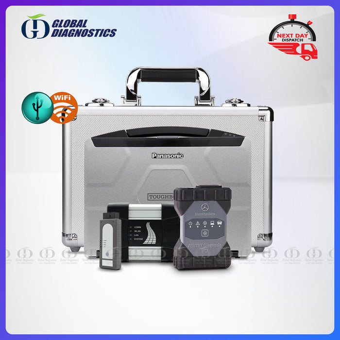 3-IN-1 MERCEDES C6 STAR XENTRY + BMW ICOM + ODIS VAG Diagnostic Tools Full System with Flight Case