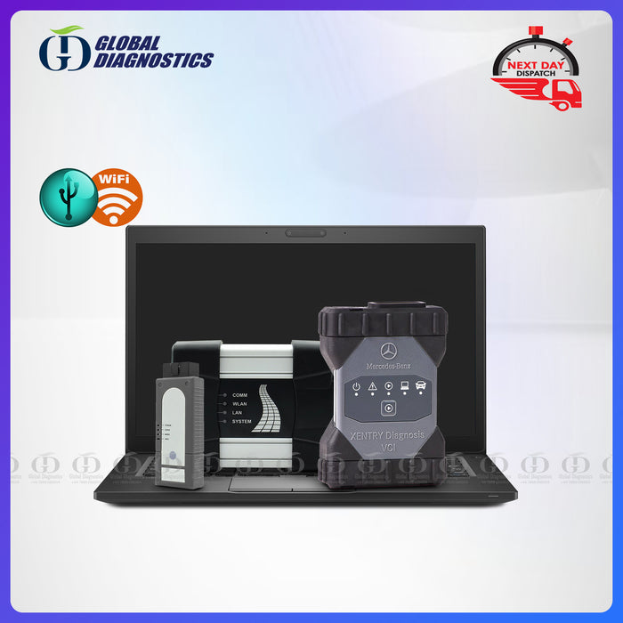 3-IN-1 MERCEDES C6 STAR XENTRY + BMW ICOM + ODIS VAG Diagnostic Tools Full System