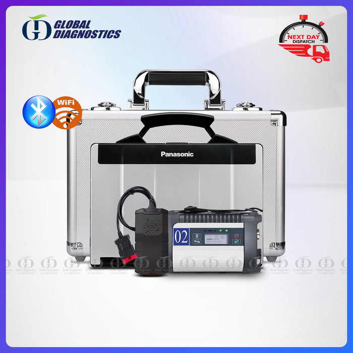 2-IN-1 MERCEDES C4 DOIP & UNIVERSAL CARS/TRUCK FULL SYSTEM WITH FLIGHT CASE