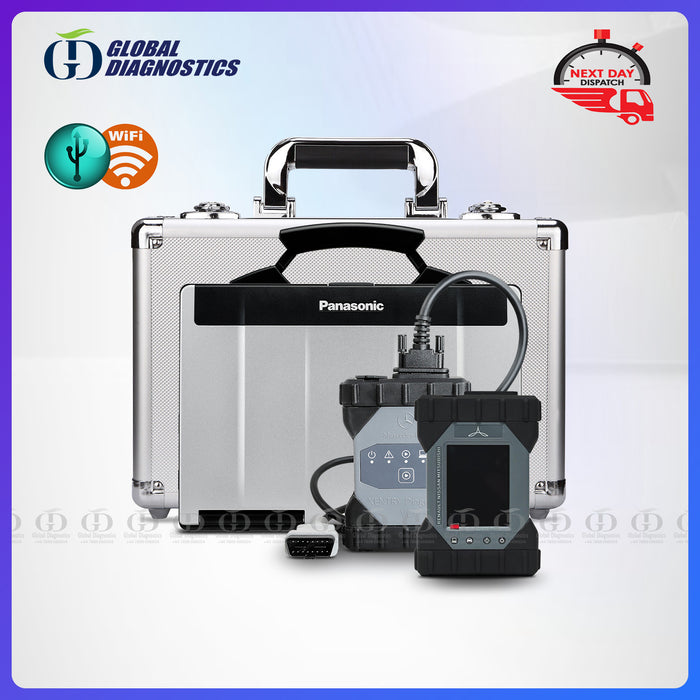 2-IN-1 MERCEDES BOSCH C6 & NISSAN RENAULT CONSULT III PLUS VCI FULL SYSTEM WITH FLIGHT CASE