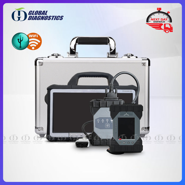 2-IN-1 MERCEDES BOSCH C6 & NISSAN RENAULT CONSULT III PLUS VCI FULL SYSTEM WITH FLIGHT CASE