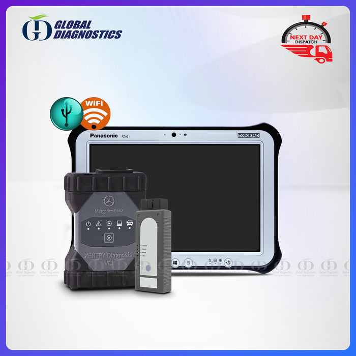 2-IN-1 MERCEDES C6 STAR XENTRY & ODIS VAG DIAGNOSTIC TOOLS FULL SYSTEM
