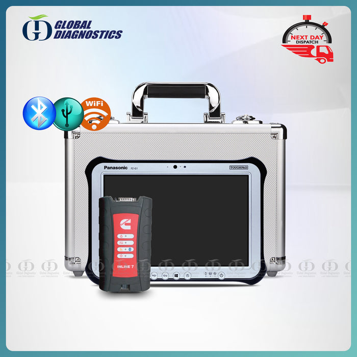 CUMMINS Insite Inline 7 Diagnostic System with Flash Calibration programming with Flight Case