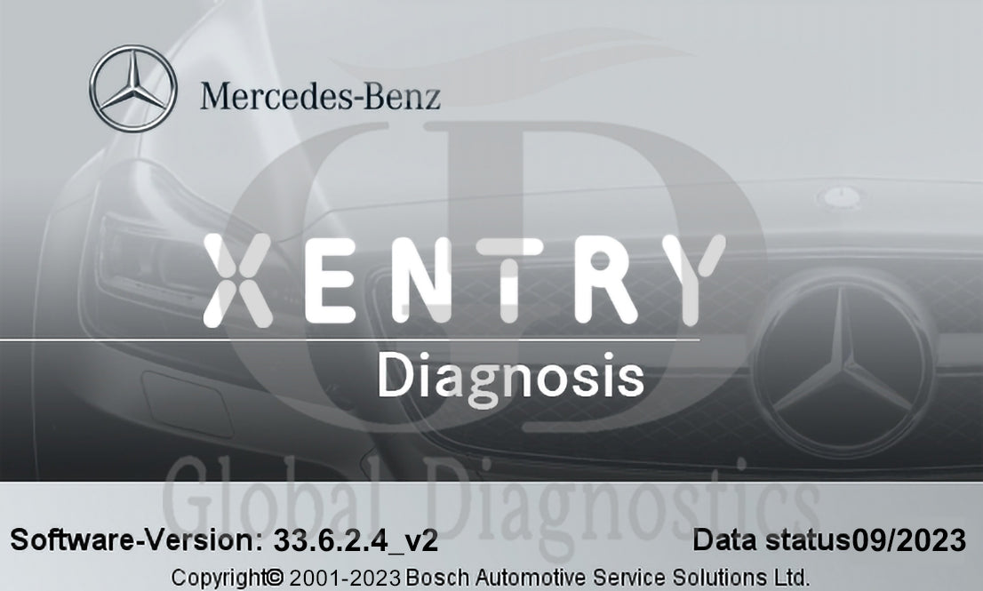 Mercedes Benz eCOM Tool with Software