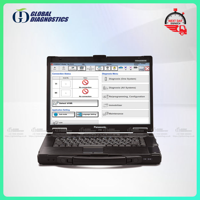 NISSAN CONSULT 3 PLUS with VCX System with Laptop & Software