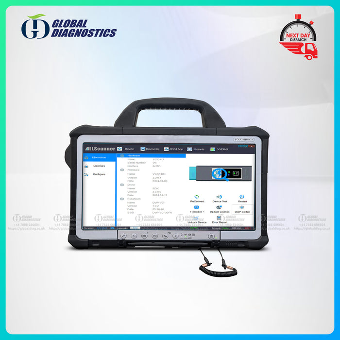 DEALER DIAGNOSTICS FITS VCM3 FD VCM2 FORD PROGRAMMING IDS FDRS LAPTOP WITH SOFTWARE